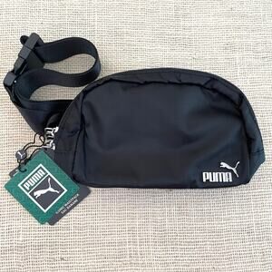 Puma Iconic Waistpack, Crossbody, Fannypack, Black, New With Tags